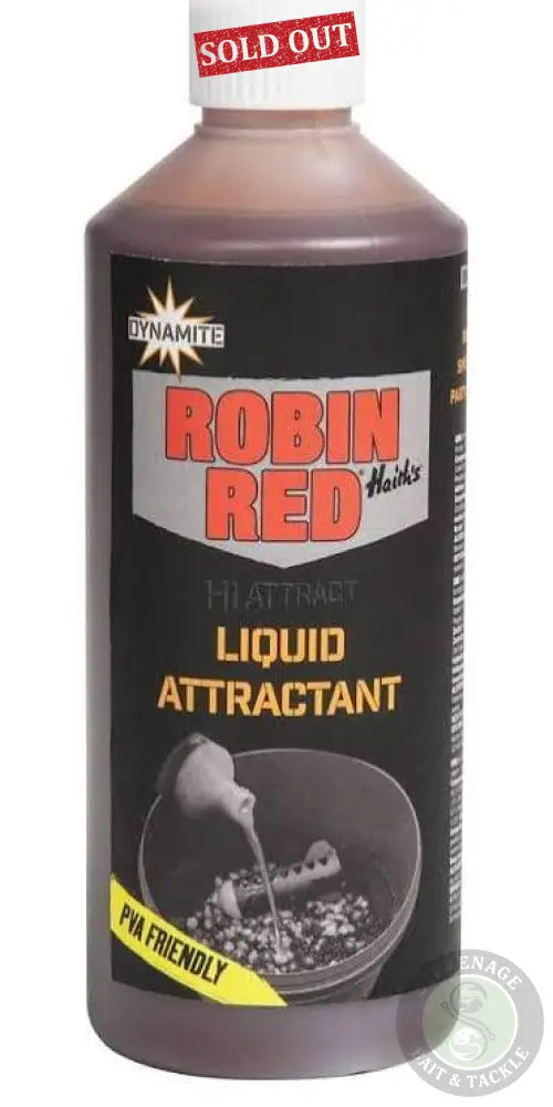 Dynamite Baits -LIQUID ATTRACTANT - ROBIN RED DYNAMITE BAITS