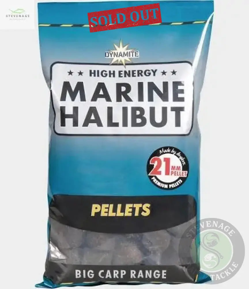 Dynamite Baits Marine Halibut Pellets 21mm DYNAMITE BAITS