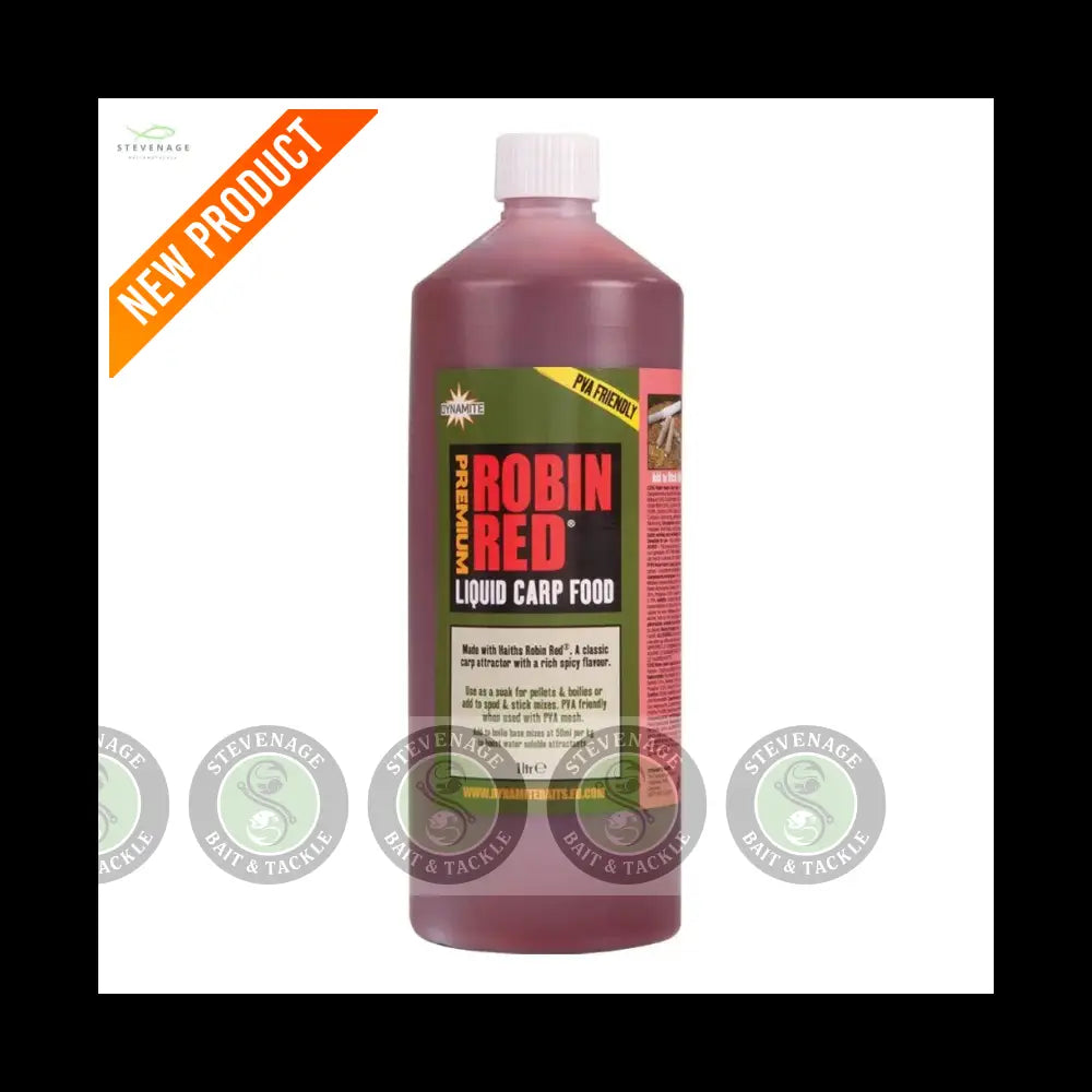 ROBIN RED LIQUID CARP FOOD  1L DYNAMITE BAITS