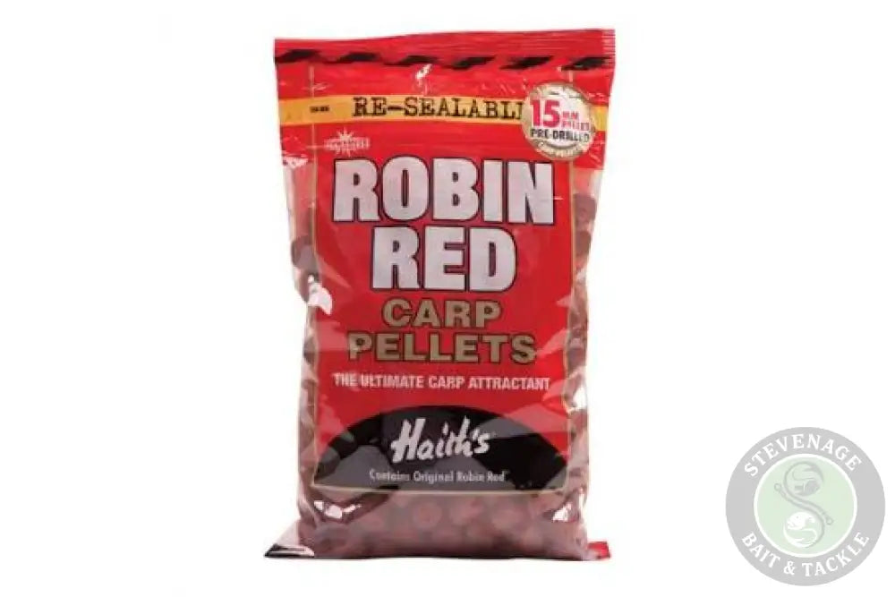 Dynamite Baits -ROBIN RED PELLETS - PRE DRILLED 8mm-12mm-15mm- 20mm Dynamite Baits