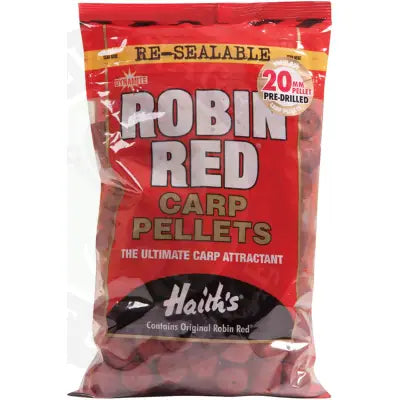 Dynamite Baits -ROBIN RED PELLETS - PRE DRILLED 8mm-12mm-15mm- 20mm Dynamite Baits