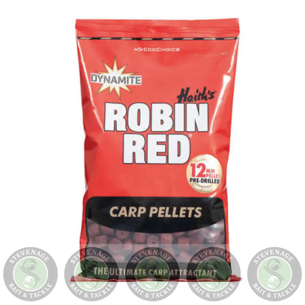 Dynamite Baits -ROBIN RED PELLETS - PRE DRILLED 8mm-12mm-15mm- 20mm Dynamite Baits