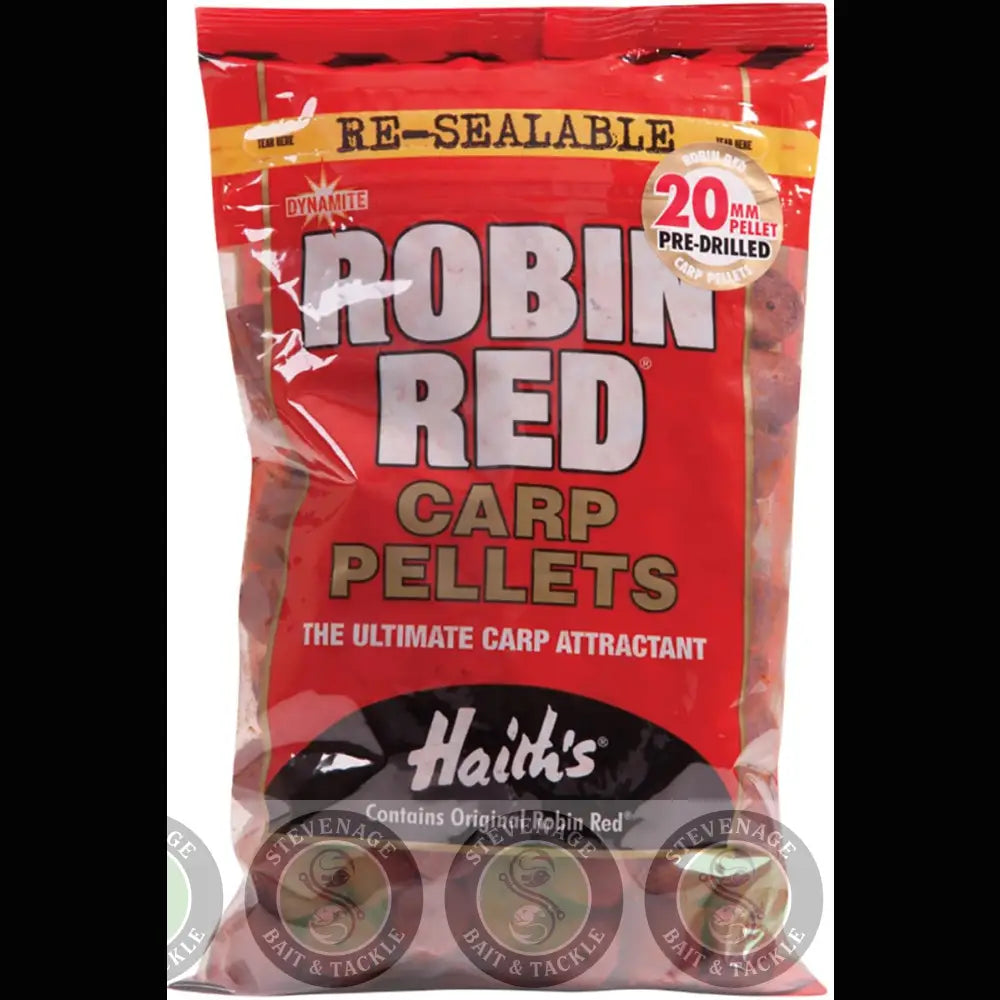 Dynamite Baits -ROBIN RED PELLETS - PRE DRILLED 8mm-12mm-15mm- 20mm Dynamite Baits