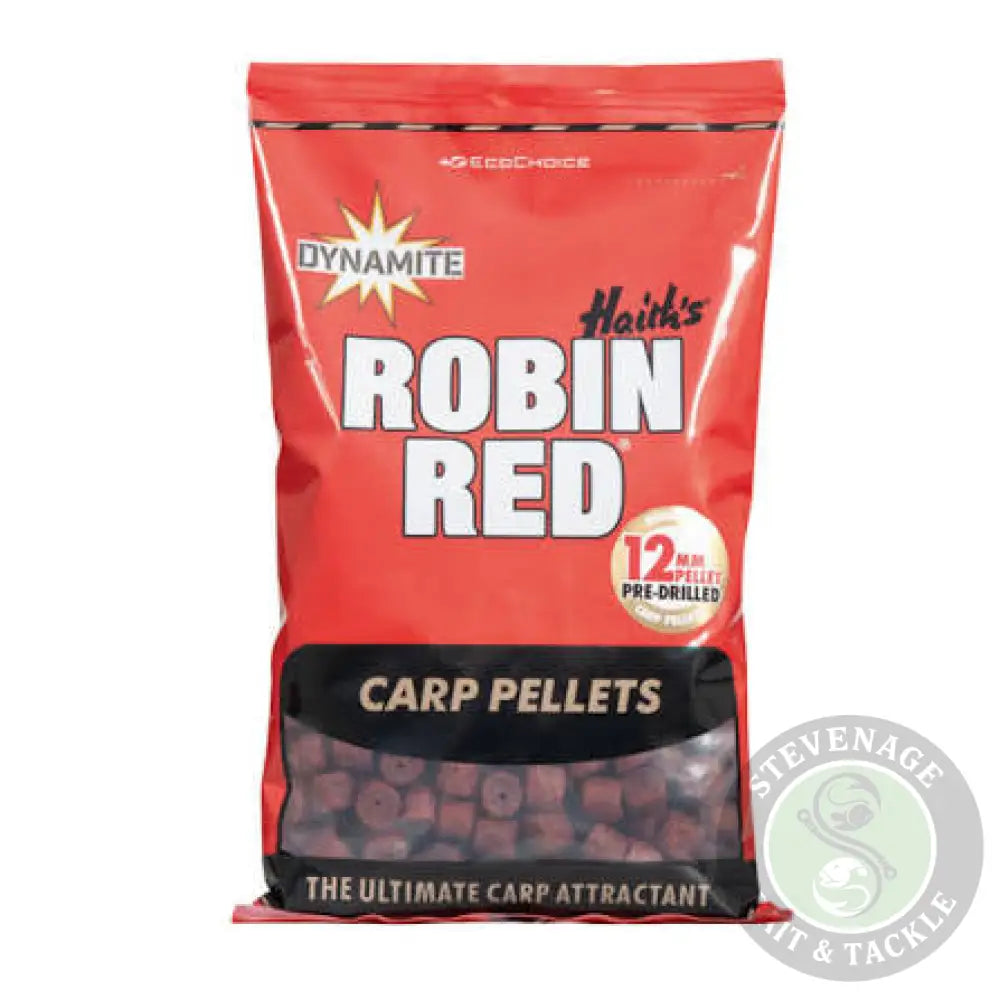 Dynamite Baits -ROBIN RED PELLETS - PRE DRILLED 8mm-12mm-15mm- 20mm Dynamite Baits