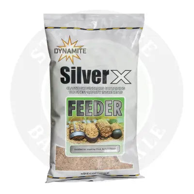 Dynamite Baits - Silver X Feeder Groundbait 900g - DYNAMITE BAITS