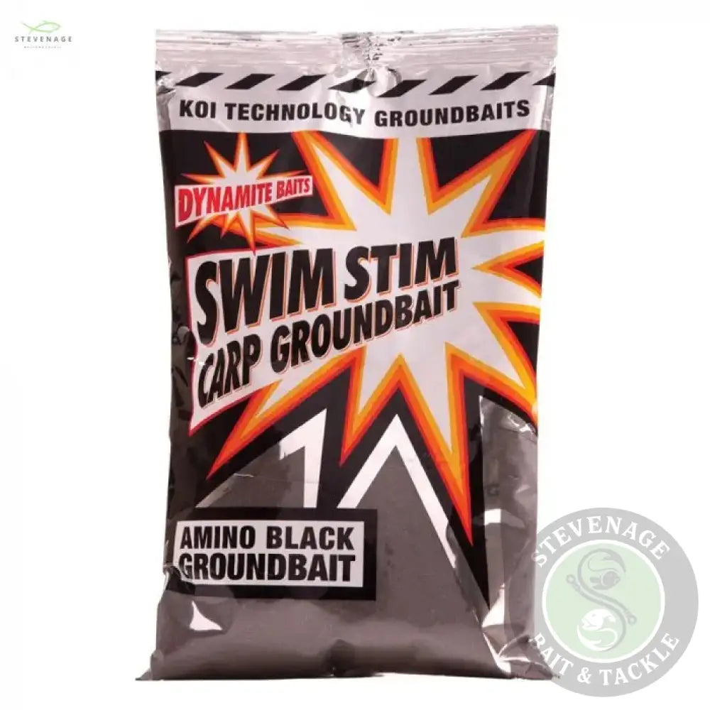 SWIM STIM - AMINO BLACK GROUNDBAIT DYNAMITE BAITS