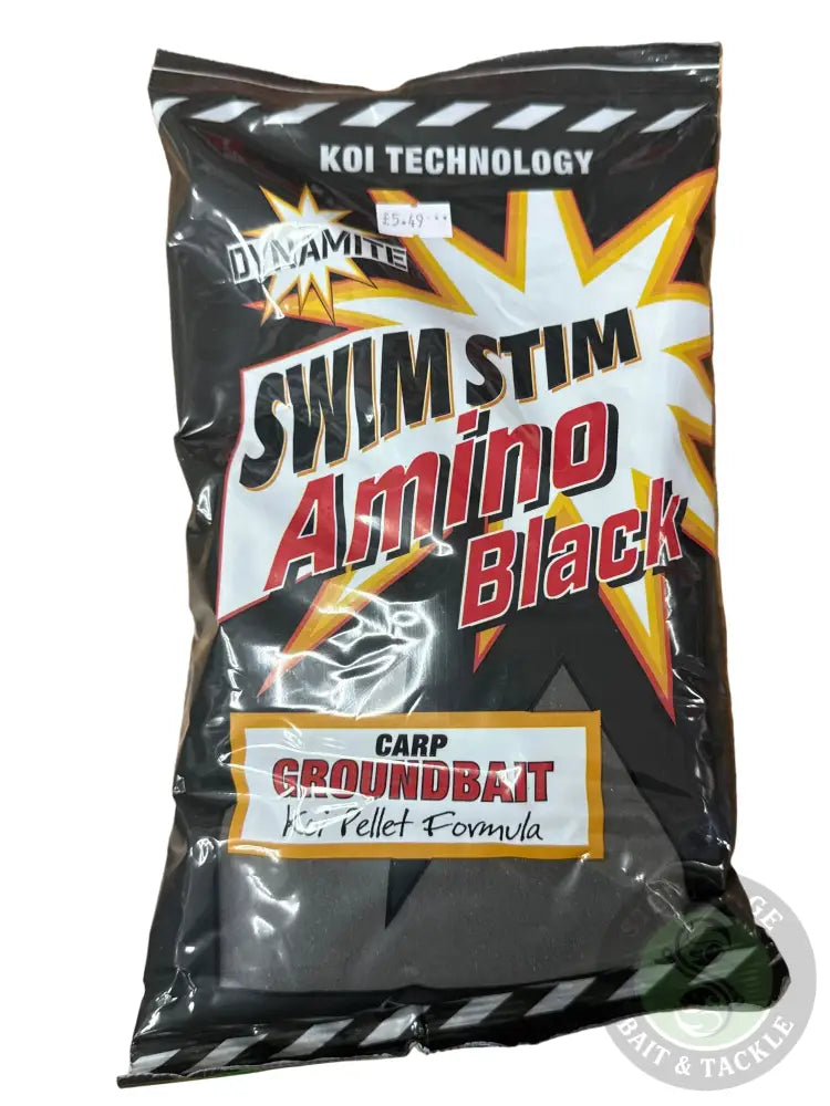 Dynamite Baits -SWIM STIM - AMINO BLACK GROUNDBAIT DYNAMITE BAITS