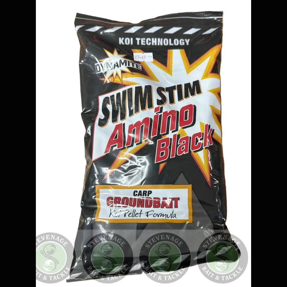 Dynamite Baits -SWIM STIM - AMINO BLACK GROUNDBAIT DYNAMITE BAITS