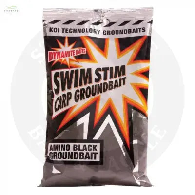 SWIM STIM - AMINO BLACK GROUNDBAIT DYNAMITE BAITS