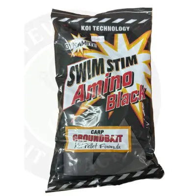 Dynamite Baits -SWIM STIM - AMINO BLACK GROUNDBAIT DYNAMITE BAITS