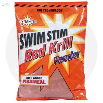 SWIM STIM FEEDER MIX RED KRILL 1.8KG DYNAMITE BAITS