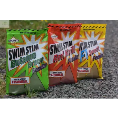 SWIM STIM FEEDER MIX RED KRILL 1.8KG DYNAMITE BAITS