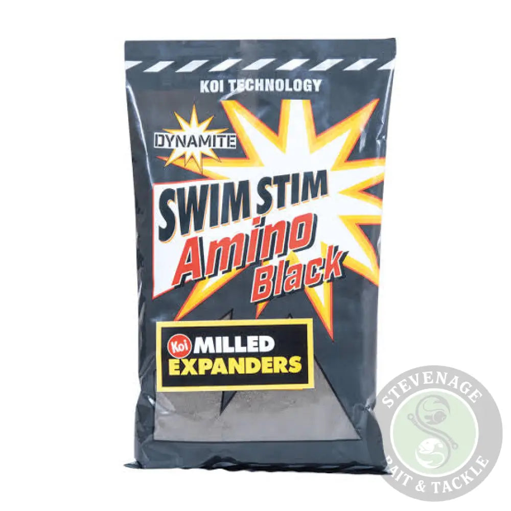 Dynamite Baits -SWIM STIM- MILLED EXPANDERS AMINO BLACK DYNAMITE BAITS
