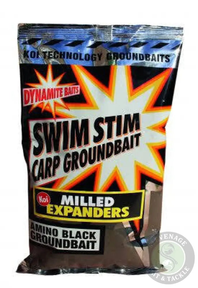 Dynamite Baits -SWIM STIM- MILLED EXPANDERS AMINO BLACK DYNAMITE BAITS
