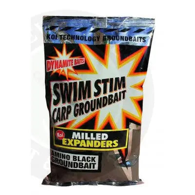 Dynamite Baits -SWIM STIM- MILLED EXPANDERS AMINO BLACK DYNAMITE BAITS