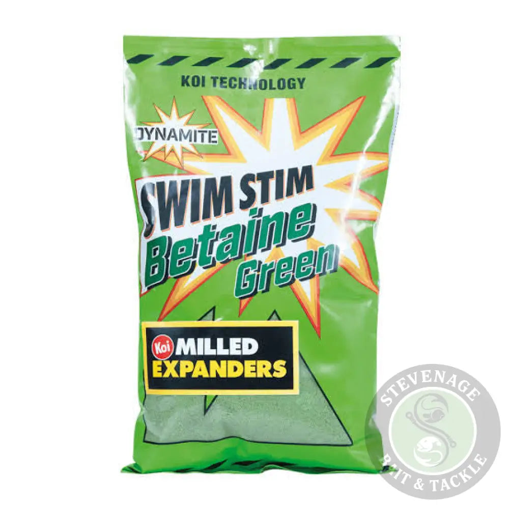 Dynamite Baits -SWIM STIM - MILLED EXPANDERS BETAINE GREEN DYNAMITE BAITS
