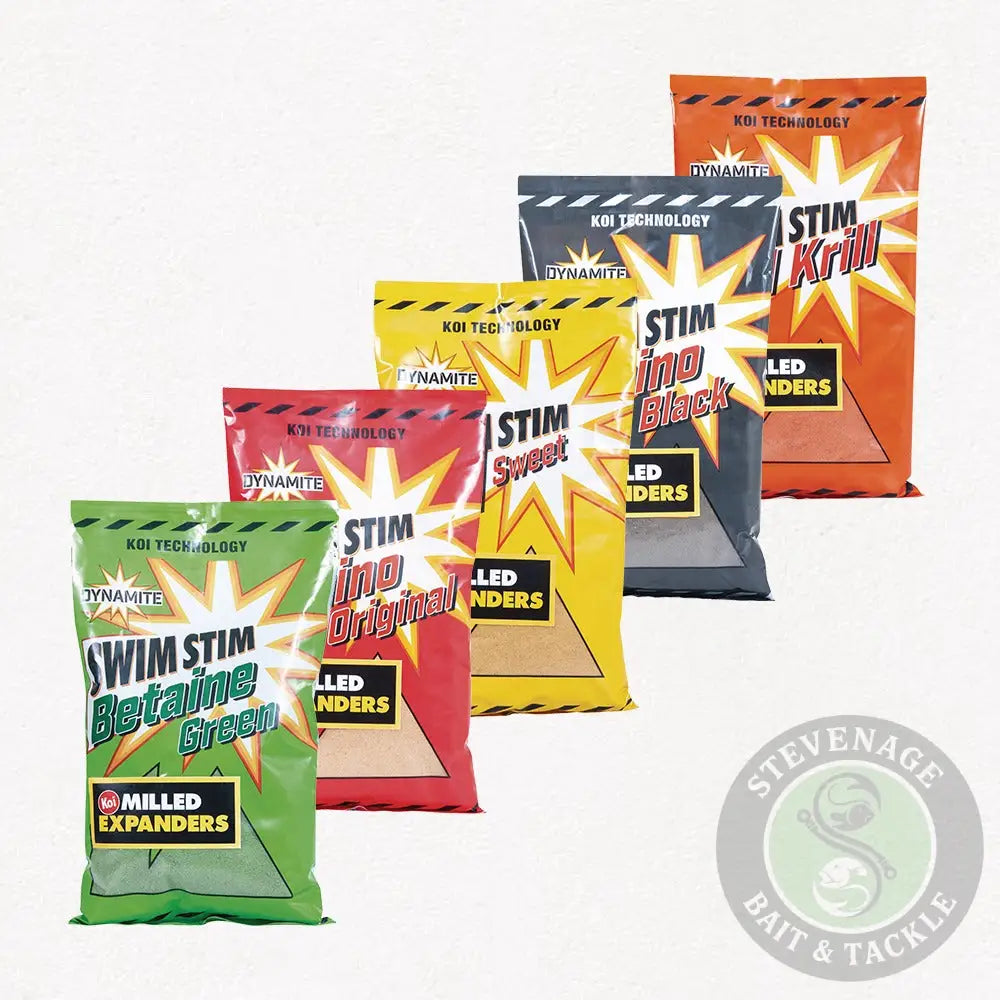 Dynamite Baits -SWIM STIM - MILLED EXPANDERS BETAINE GREEN DYNAMITE BAITS