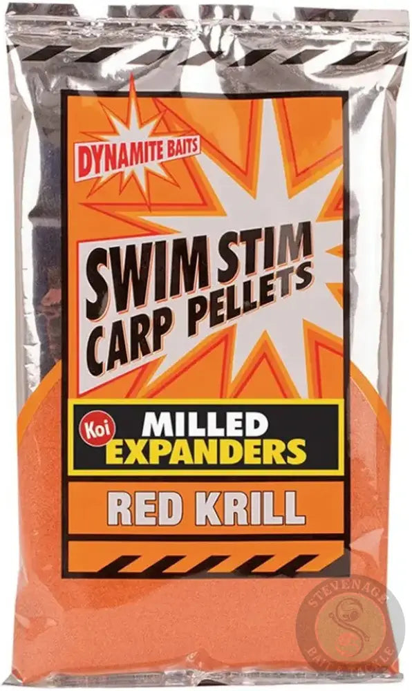 Dynamite Baits -SWIM STIM - MILLED EXPANDERS RED KRILL DYNAMITE BAITS