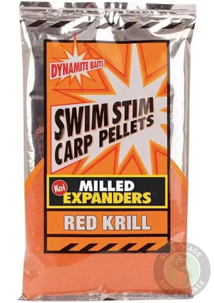 Dynamite Baits -SWIM STIM - MILLED EXPANDERS RED KRILL DYNAMITE BAITS