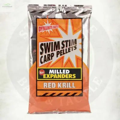 SWIM STIM - MILLED EXPANDERS RED KRILL DYNAMITE BAITS