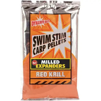 Dynamite Baits -SWIM STIM - MILLED EXPANDERS RED KRILL DYNAMITE BAITS