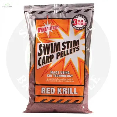 Dynamite Baits Swim Stim Red Krill Carp Pellets DYNAMITE BAITS