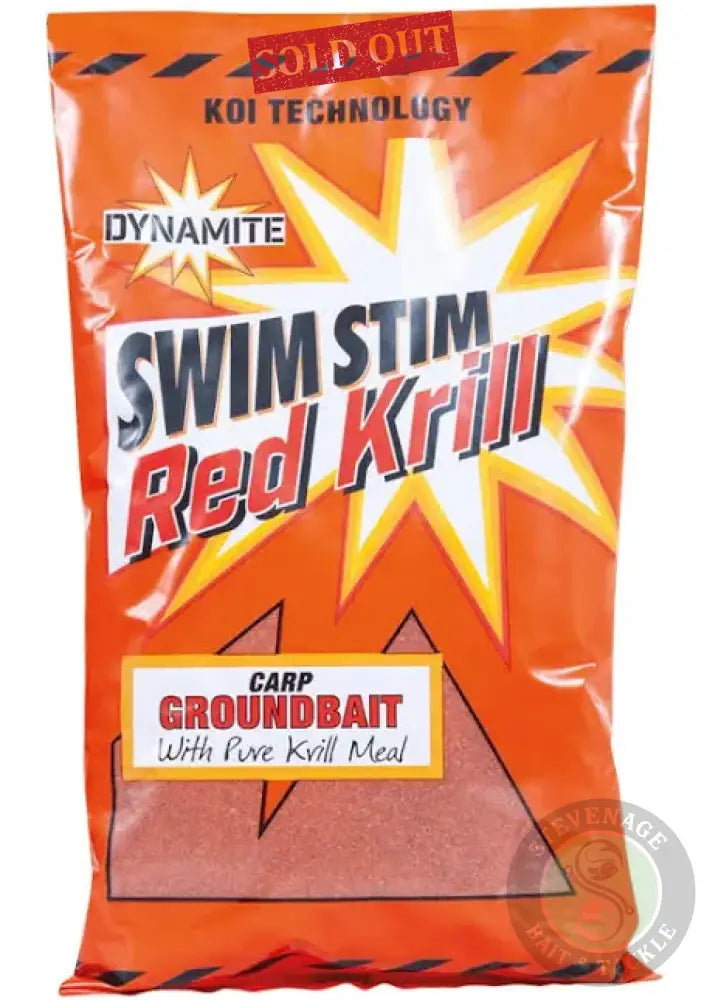 Dynamite Baits -SWIM STIM - RED KRILL GROUNDBAIT DYNAMITE BAITS