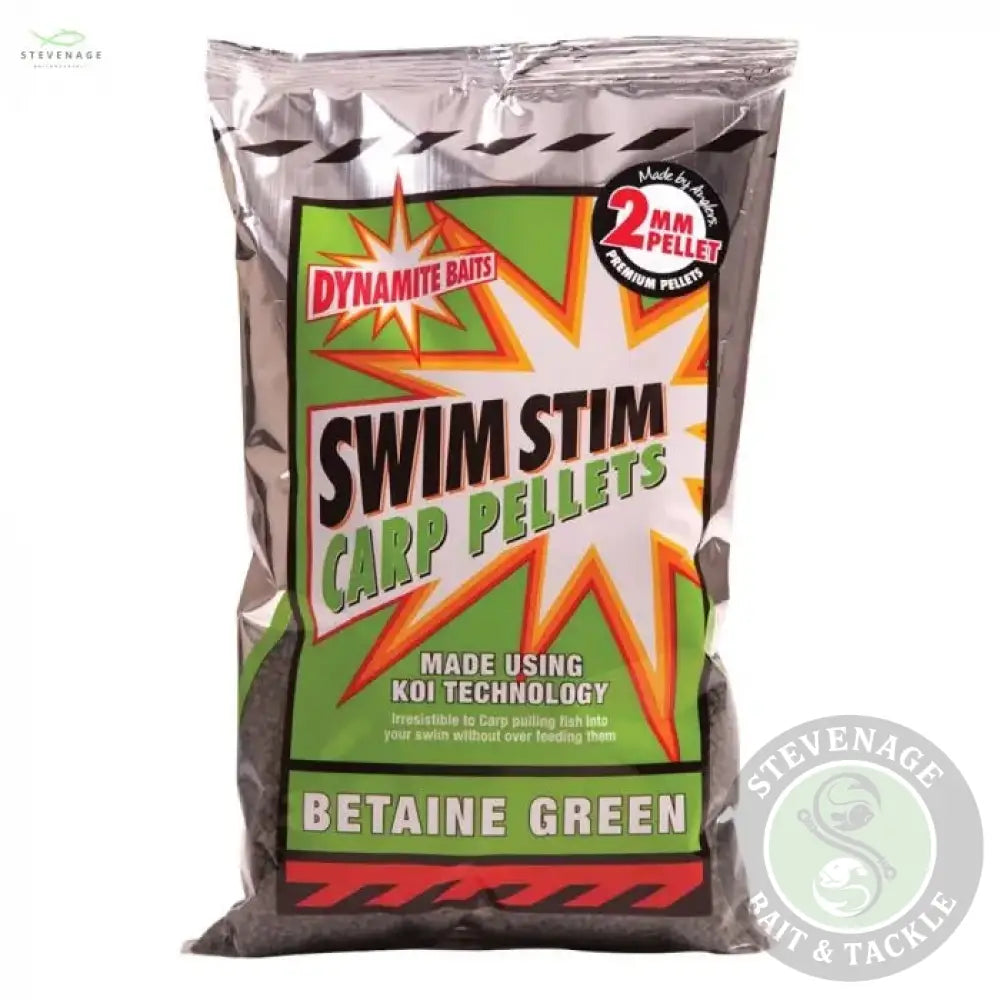 SWIMSTIM - BETAINE GREEN PELLETS DYNAMITE BAITS