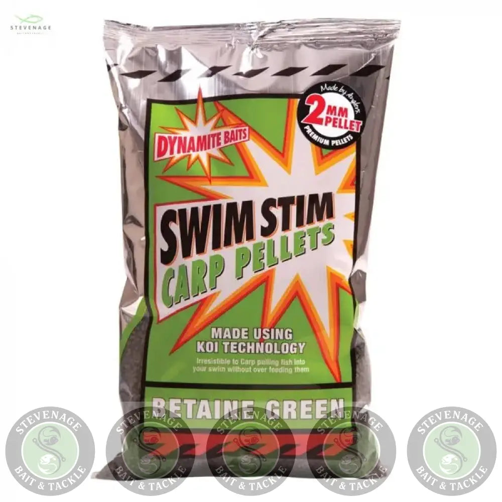 SWIMSTIM - BETAINE GREEN PELLETS DYNAMITE BAITS