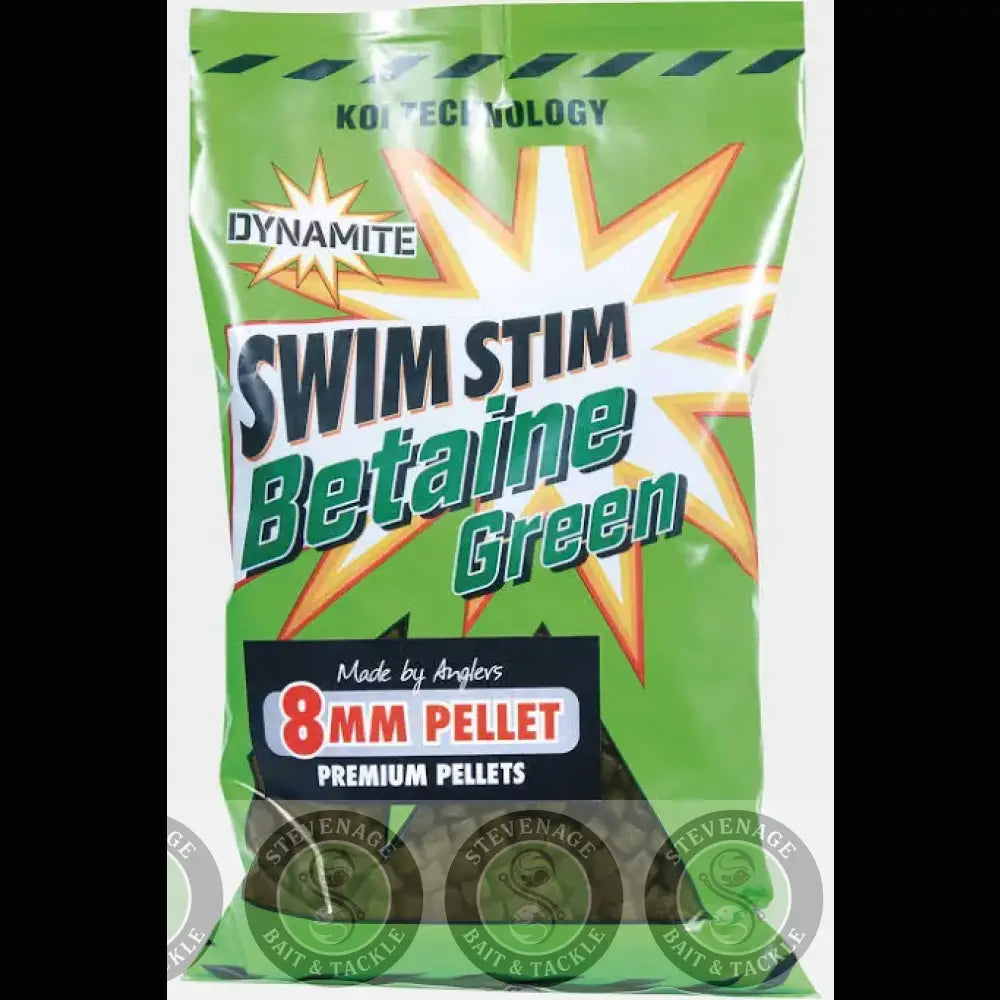 Dynamite Baits -SWIMSTIM - BETAINE GREEN PELLETS DYNAMITE BAITS