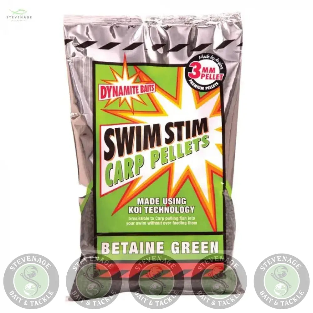 SWIMSTIM - BETAINE GREEN PELLETS DYNAMITE BAITS