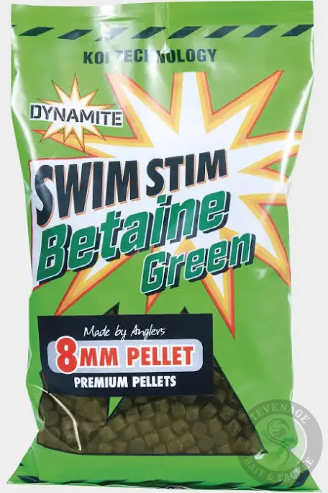 Dynamite Baits -SWIMSTIM - BETAINE GREEN PELLETS DYNAMITE BAITS