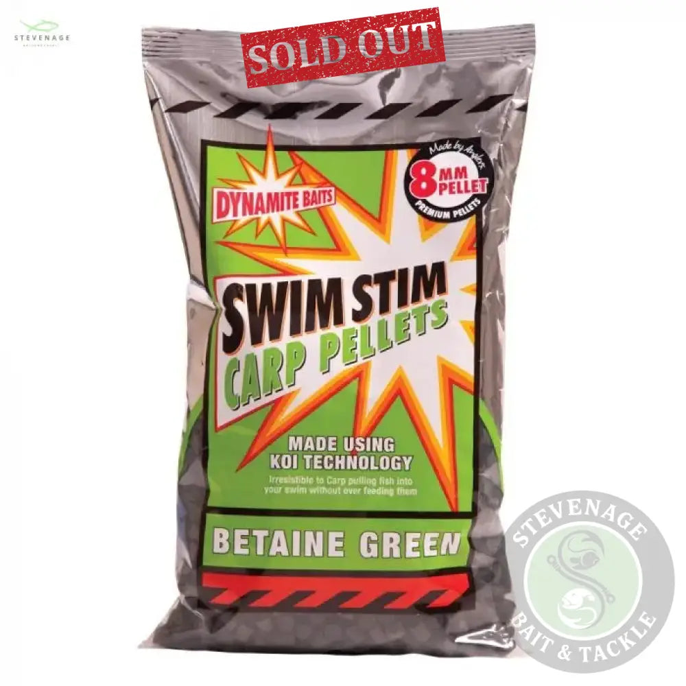 SWIMSTIM - BETAINE GREEN PELLETS DYNAMITE BAITS