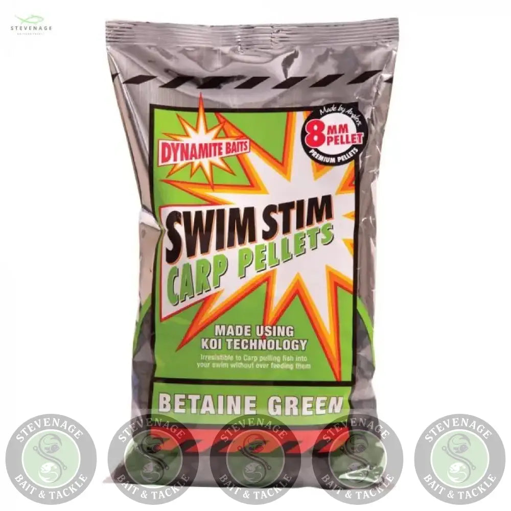 SWIMSTIM - BETAINE GREEN PELLETS DYNAMITE BAITS