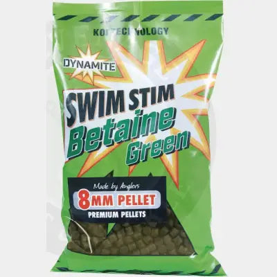 Dynamite Baits -SWIMSTIM - BETAINE GREEN PELLETS DYNAMITE BAITS