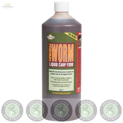 WORM LIQUID CARP FOOD 1LTR DYNAMITE BAITS