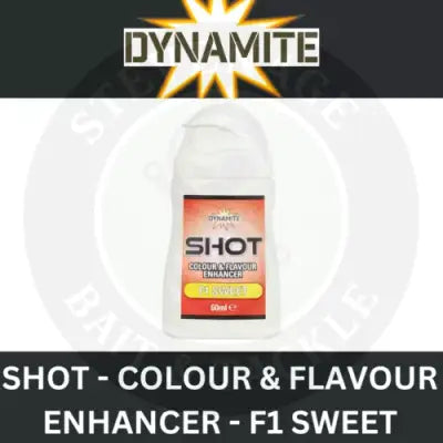 Dynamite Shot Colour & Flavour Enhancer F1 Sweet yellow Dynamite Baits