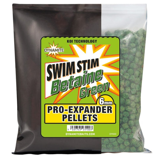 Dynamite Baits Swim Stim Betaine Green Pro-Expander Pellets 300g