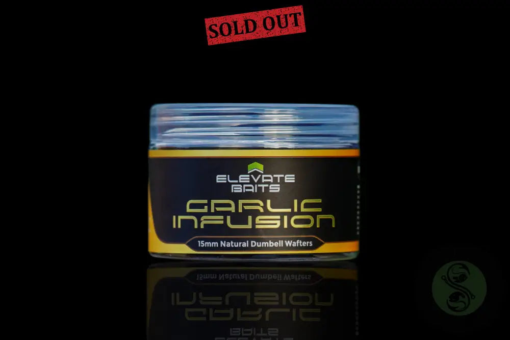 Elevate Baits Garlic Infusion 15mm Dumbell Wafters Elevate Baits