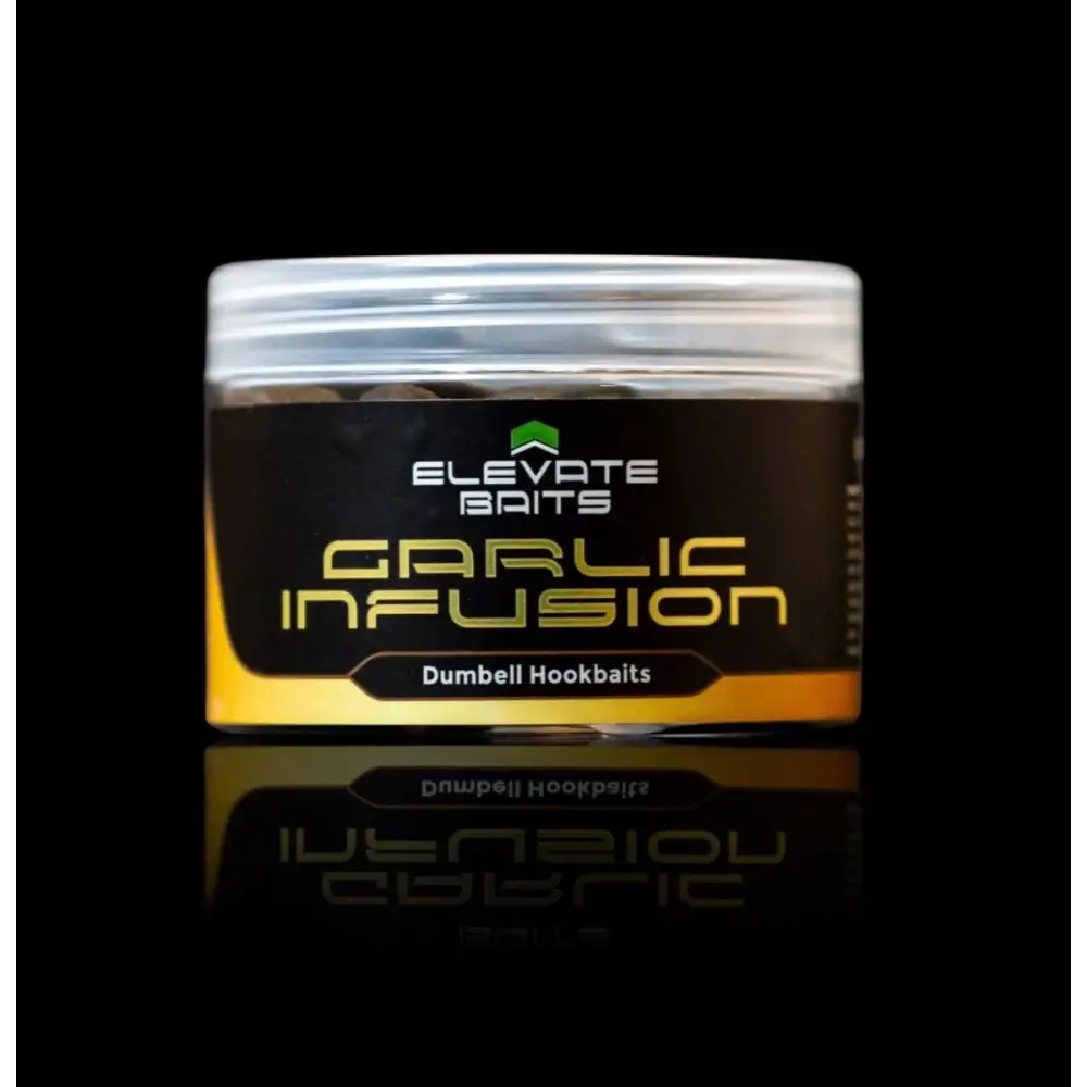 Elevate Baits Garlic Infusion Hookbaits-Carp Coarse Fishing Dumbbell Hookbaits Elevate Baits