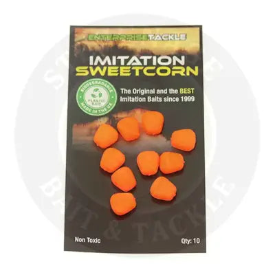 Et fluoro orange pop up corn bait in bright orange plastic imitation sweetcorn delivers high-visibility attraction in saltwater environments