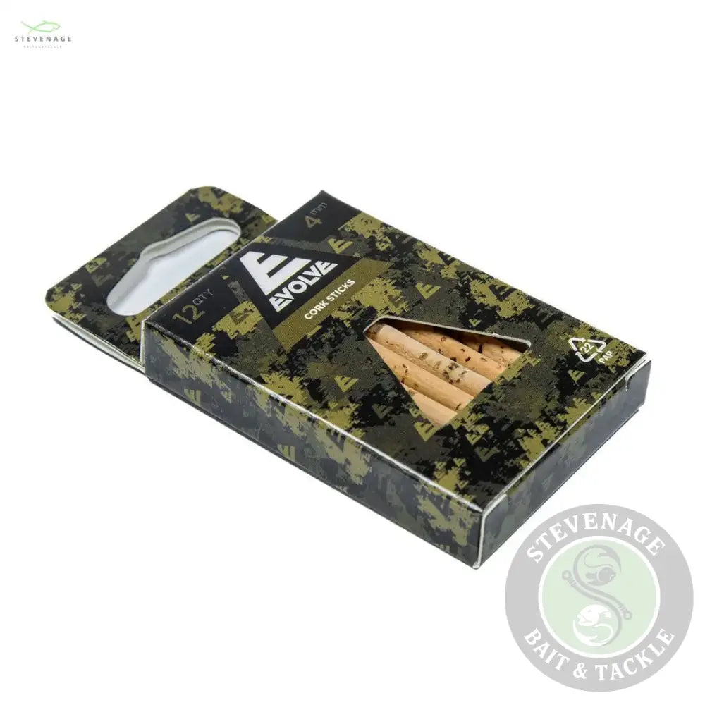 Evolve Tackle 4mm x 60mm Cork Sticks Evolve Tackle