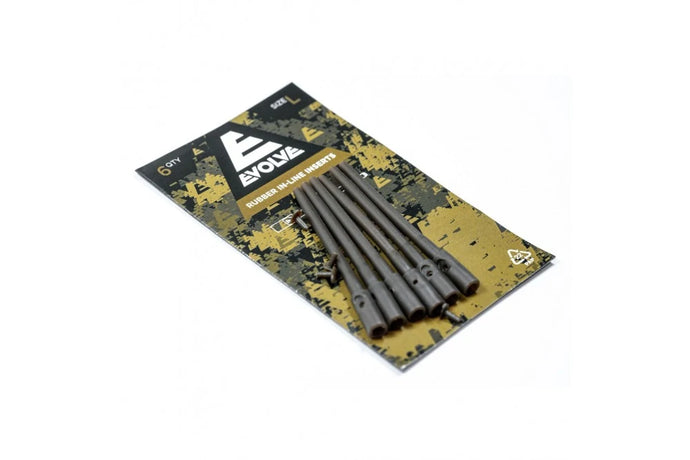  New Evolve Tackle Rubber In-Line Inserts