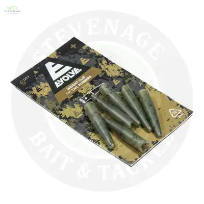 Evolve Tackle Weight Clip Tail Rubbers + Evolve Tackle