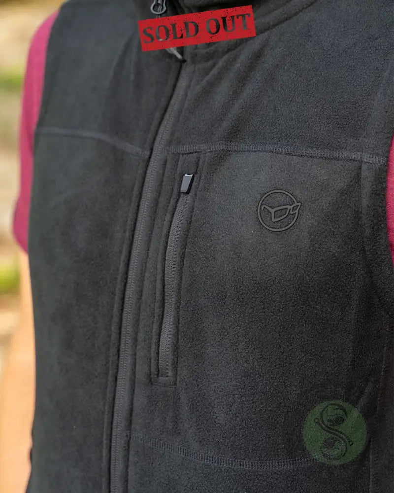 Fleece Gilet | Olive S 100 Clothing & Merch
