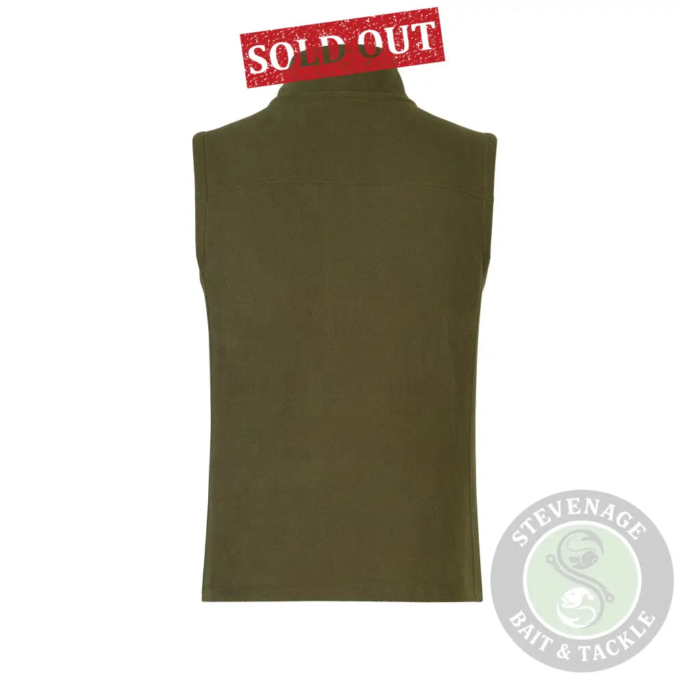 Fleece Gilet | Olive S 100 Clothing & Merch