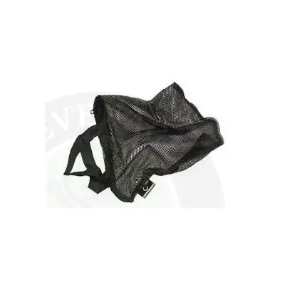Black mesh gardner tackle air dry bag with reinforced handles and small brand tag for tackle air dry use