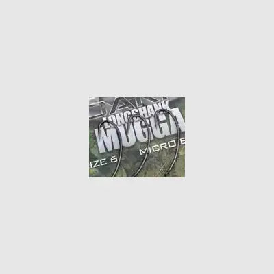 Gardner Tackle COVERT DARK LONGSHANK MUGGA HOOKS BARBED SIZE 6 Gardner Tackle