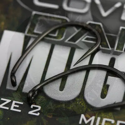 GARDNER TACKLE - COVERT DARK MUGGA HOOKS BARBLESS SIZE 4 Gardner Tackle