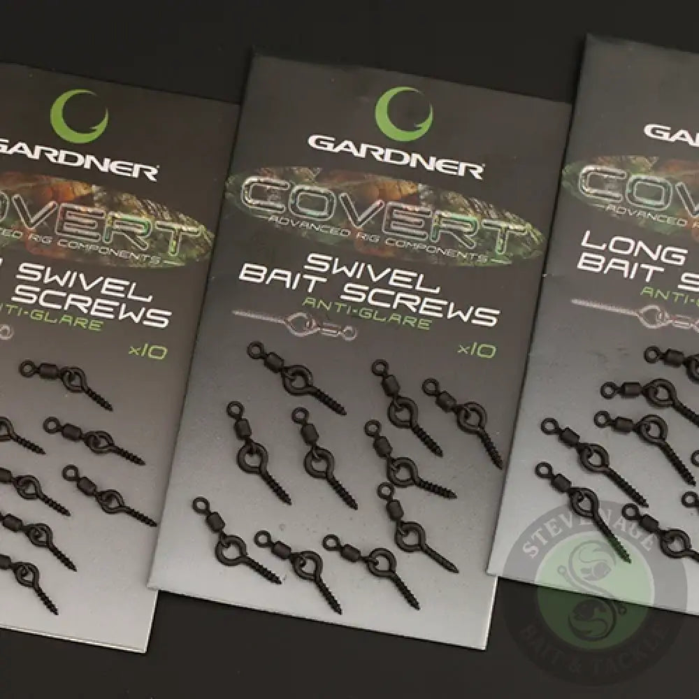 GARDNER TACKLE - Covert Swivel Bait Screws Gardner Tackle